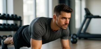 No Gym Needed: Full-Body Strength Training at Home Man doing planks