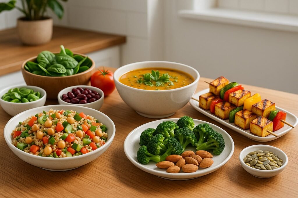 High-Protein Vegetarian Meals for Weight Management