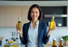 Seed Oils vs. Whole Fats: Latest Findings from New Nutrition Research woman holding seed oils and whole fats