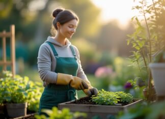 Feel Better Fast: Powerful Creative Hobbies That Boost Mental Health A woman gardening