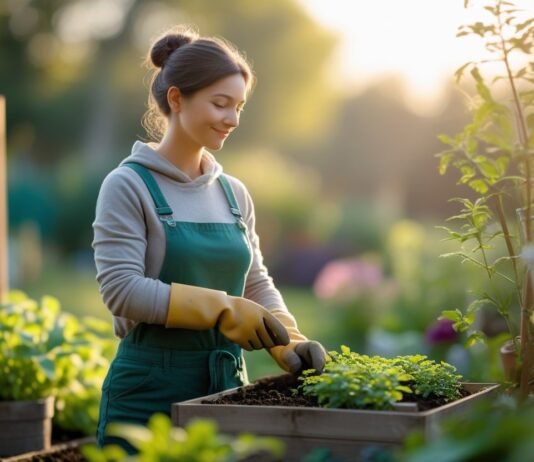 Feel Better Fast: Powerful Creative Hobbies That Boost Mental Health A woman gardening