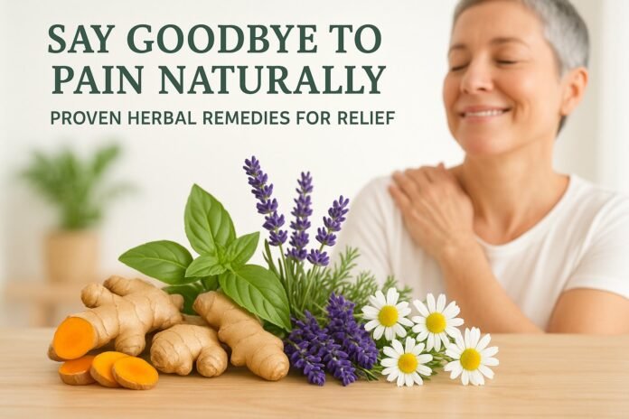 Say Goodbye to Pain Naturally: Proven Herbal Remedies for Relief