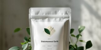 Everything You Need to Know About Diatomaceous Earth: Uses and Benefits Diatomaceous earth in packaging with a brand